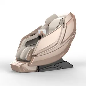 Chaise de massage 4d multifonction à double noyau automatique avec piste arrière flexible