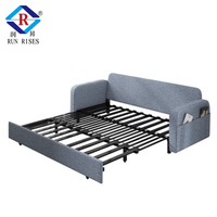 C80 Nouveau Style Moderne Design Fer Métal Cadre de Lit Canapé-lit Multifonctionnel pour Chambre ou Hôtel Prix