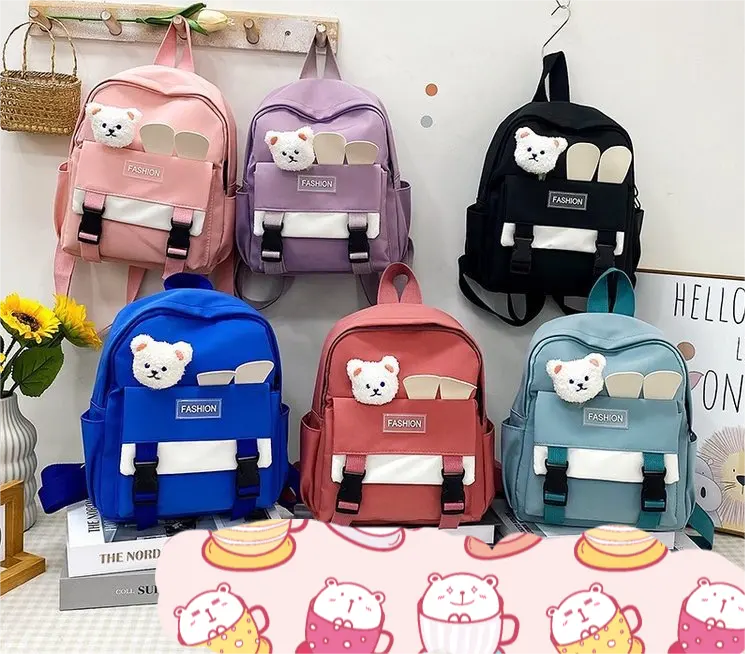 Giá cả hợp lý các loại khác nhau của trường Túi SCHOOLBAGS đồng bằng màu tím trở lại gói trẻ em trường túi xách và Ba lô