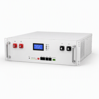 Batterie de stockage d'énergie domestique LiFePO4 montée sur rack 51,2V 100Ah 5,12kWh Batterie résidentielle modulaire LR5A