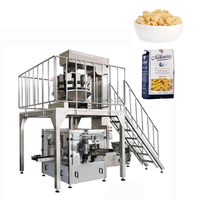 Machine de remplissage Doypack entièrement automatique Machine d'emballage de sachets préfabriqués Doy Food Stand up Zipper Bag Animal Feed Coffee Grains Packaging