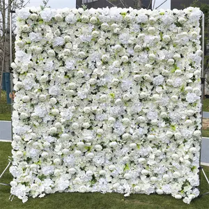 JYAYUN -1011 फैक्टरी प्रत्यक्ष बिक्री त्रिकोण कट्टर शादी पृष्ठभूमि पुष्प फूल दीवार