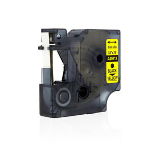 <span class=keywords><strong>Orison</strong></span> Compatible Dymo D1 Tape 40913 Etiquette en plastique noir sur blanc pour imprimante d'étiquettes DYMO 160 280 420P Largeur 9mm - Product Image 3