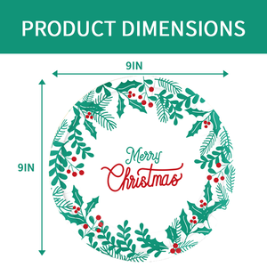 Xieli Assiettes À <span class=keywords><strong>Carton</strong></span> Décoratives Adaptées Aux Besoins Du Client De Feuilles De Houx De Thème De Noël - Product Image 6
