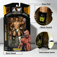 Vente en gros usine – Figurine de lutte articulée en ABS/PVC de 6 pouces, version Q, collectionnable, personnalisable OEM