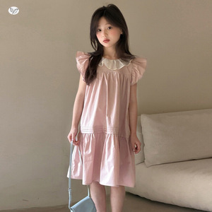 teenage girl dresses casual Katie J NYC Girls Gwendolyn Dress White / Y/XL (14) school gift for girls Wholesale design casual dresses for