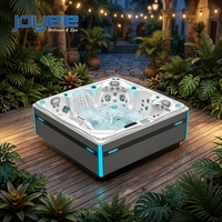 Bain à remous extérieur de luxe 2,3 m en acrylique pour 5 personnes JOYEE – Piscine et spa