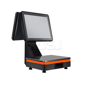 JSJ53B Dual-Screen-Wiege-POS-Waage mit Touchscreen-Kassensystem für Supermärkte, Windows/Android/Linux, Wi-Fi 6, <span class=keywords><strong>Bluetooth</strong></span> 5.2 - Product Image 2