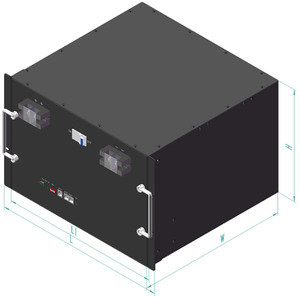 แท่นวางแบตเตอรี่ BMS 10Kw แบบติดตั้งบนแร็ค Lifepo4แบตเตอรี่ลิเธียมไอออนแบบพกพาแบตเตอรี่ Lifepo4 20Kwh - Product Image 6