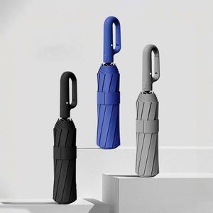 Parapluie pliant 3 volets anti-UV promotionnel de haute qualité à prix de gros avec logo personnalisé - Product Image 3