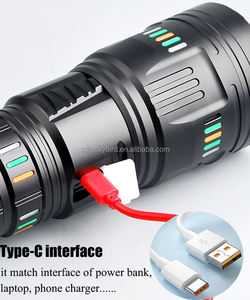 Linterna Láser LED Blanca Recargable de Largo Alcance (1.5KM), Súper Brillante, Ideal para TikTok, Zoom, Camping, YouTube y Facebook - Product Image 5