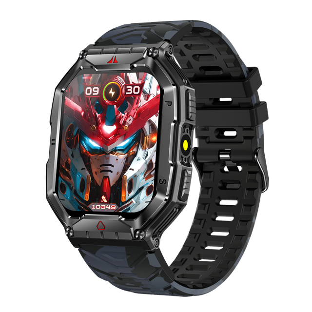New Technology Product 2024 2.1" Big Screen Smart Watch 650Mah Large Capacity Battery Ruuged Outdoor Relogio Smartwatch for Men