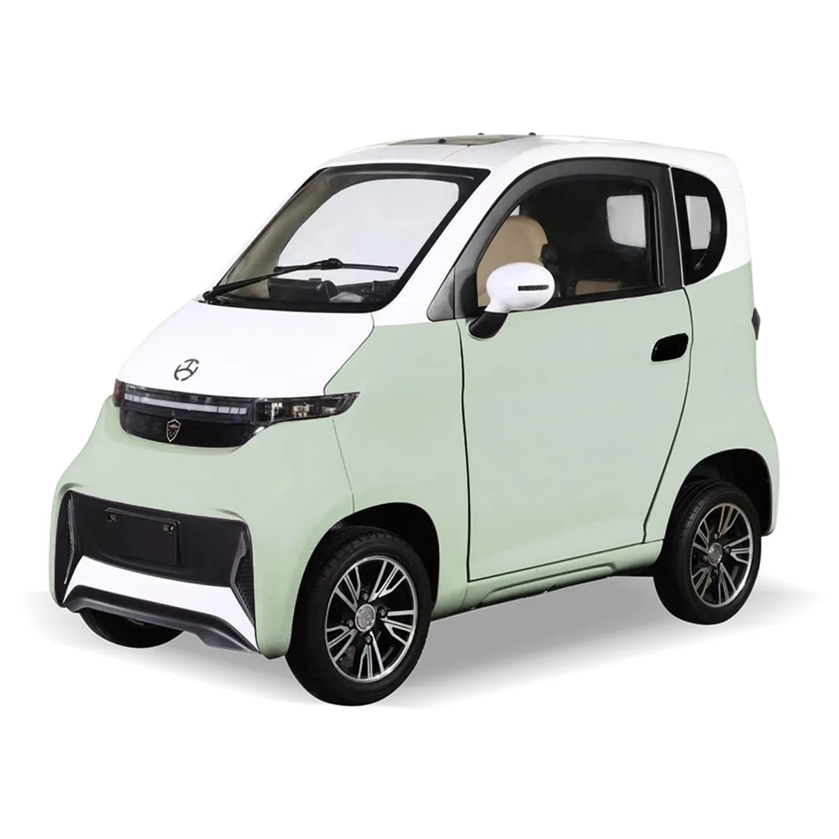 ヨーロッパ向けの豪華なLCDタッチインスツルメントeeccoc電気自動車を備えたミニ電気自動車スクーターをお勧めします