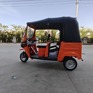 Triciclo <span class=keywords><strong>Taxi</strong></span> Tuk Tuk de 3 Ruedas para Adultos, 3000W, 5 Plazas, Carrocería Abierta, Vehículo Eléctrico para Pasajeros, Nuevo y en Oferta - Product Image 6