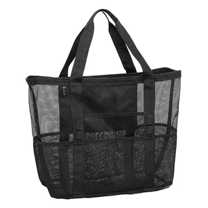 <span class=keywords><strong>Sac</strong></span> <span class=keywords><strong>de</strong></span> <span class=keywords><strong>plage</strong></span> transparent personnalisé imperméable à l'eau pour femmes <span class=keywords><strong>sac</strong></span> à provisions en maille écologique hawaïenne recyclée - Product Image 6