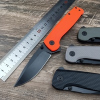 TERMINUS XR Couteau pliant à manche en plastique Lame en acier inoxydable Camping Survival EDC Couteau de poche tactique