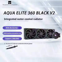 Refroidisseur liquide AIO Thermalright AQUA ELITE 360 V2, radiateur 360 mm, ventilateur ARGB PWM, refroidisseur d'eau pour processeur