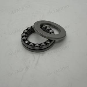 <span class=keywords><strong>Rodamiento</strong></span> <span class=keywords><strong>Axial</strong></span> de Bolas de Empuje de Alta Velocidad de Una Hilera, Doble Dirección, Acero Cromado 51209 - Product Image 6