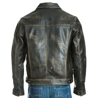 Veste en cuir véritable pour homme, en cuir de vachette gaufré croco, avec col en fourrure premium pour l'hiver, service de personnalisation pour motards