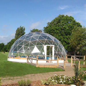 Nuevo diseño de moda blanco transparente ABS + PMMA + PU termoformado vacío formando fuerte suave tienda de cúpula al aire libre - Product Image 2