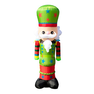 Père Noël gonflable <span class=keywords><strong>de</strong></span> Noël personnalisable pour la mise en scène des festivals <span class=keywords><strong>de</strong></span> cinéma, accessoires <span class=keywords><strong>de</strong></span> décoration gonflables en gros - Product Image 5