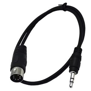Câble adaptateur audio DIN 7 broches mâle vers prise jack stéréo mâle 3,5 mm (1/8 po) pour Bang & Olufsen B&O Naim Quad S - Product Image 4