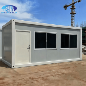 Casa Contenedor Prefabricada Pequeña y Económica de 20 pies, Casa Móvil Desmontable, Adecuada para Refugiados y Necesidades de Campamento - Product Image 1