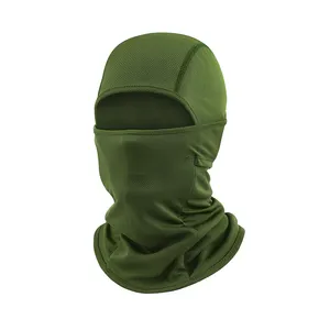 Tasarımcı kayak maskeleri tam yüz kapatma kayak maskesi erkekler kadınlar için bir delik Spandex rüzgar geçirmez kayak maskesi Balaclava