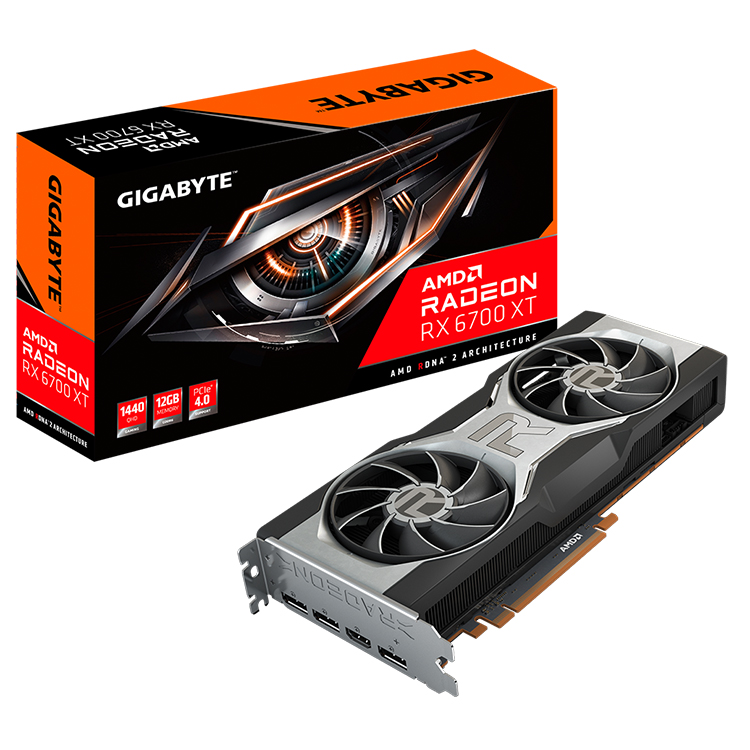 GIGABYTE AMD Radeon RX 6700 XT 12G - High Performance