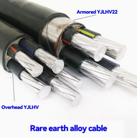Cable Eléctrico de Aleación de Aluminio al por Mayor del Fabricante, Cable de Aluminio de 10 mm YJLHV con Aislamiento XLPE, Bajo Humo, Cero Halógenos, Cobre