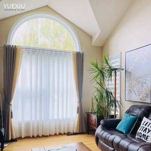 Tùy chỉnh rèm cửa phòng ngủ phòng khách cung cấp sang trọng cửa sổ phương pháp điều trị Hướng dẫn sử dụng Polyester bóng mờ rèm - Product Image 5