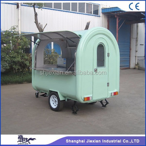 Carrito de Comida Callejera Personalizado y Económico, Remolque de Comida para Hot Dogs, Crepas, Café, Helados, Camión de Comida Móvil Retro - Product Image 3