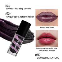 Gloss à lèvres brillant et coloré, non collant, personnalisable en gros, cosmétiques naturels et biologiques, pigment, longue tenue
