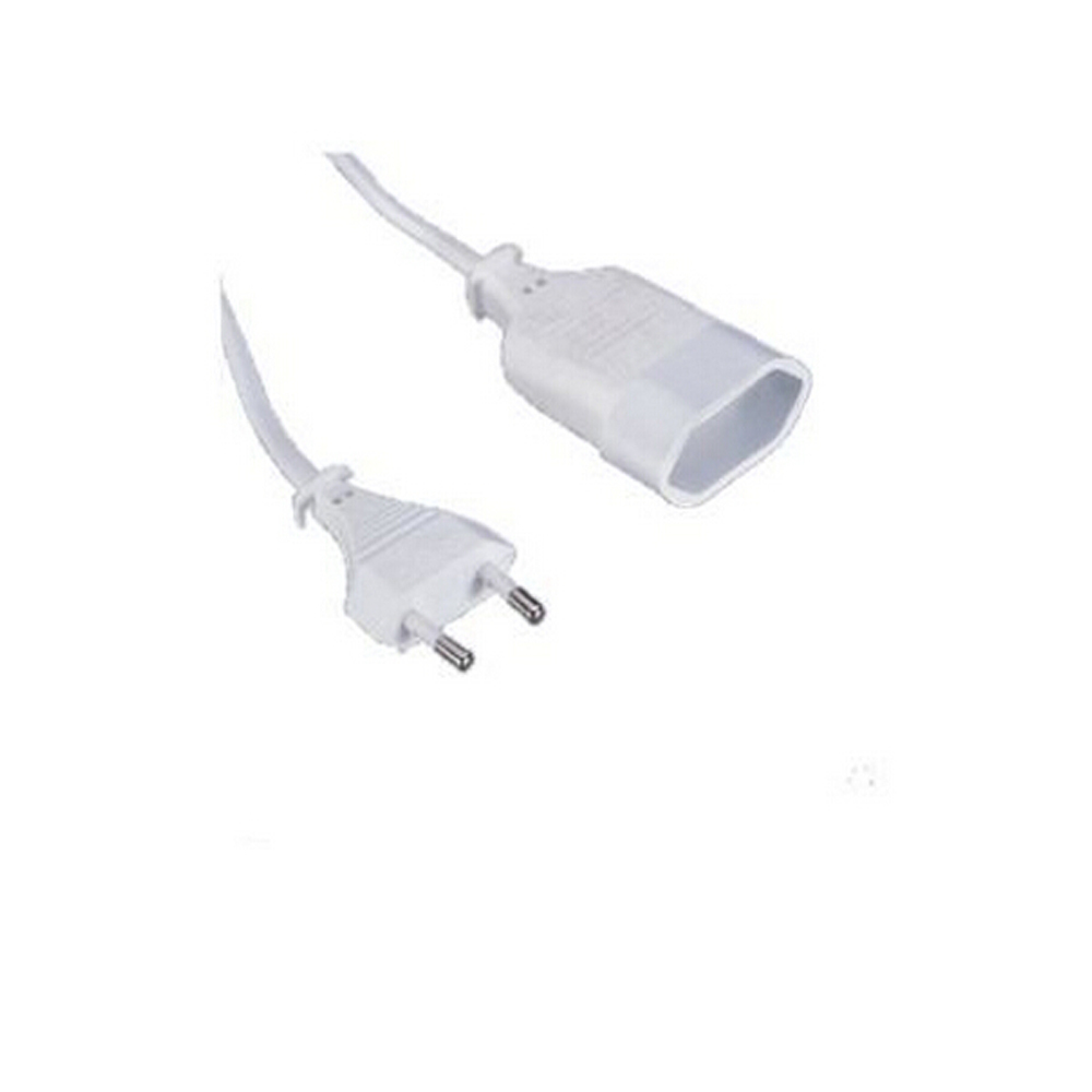 bombilla hembra cable con interruptor de nuevo 2 pin ac enchufe del cable de alimentación