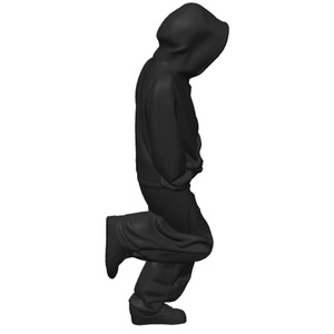 2026 Gzyuyou Faceless Thinker Model Set Black & <b>White</b> Plastic Decor for <b>Computer</b> <b>Desk</b>, Hallway Collectors - Product Image 5