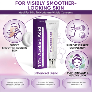 Crema OEM Personalizada de Marca Privada para el Cuidado de la Piel Facial, Tratamiento para el Acné, Crema Facial Antienvejecimiento con Ácido <span class=keywords><strong>Azelaico</strong></span> al 14% - Product Image 4
