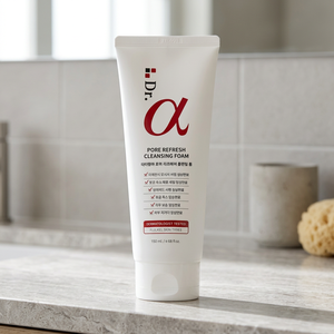 Limpiador Facial Vegano Dr. Alpha de Uso Diario, Refrescante de Poros, Protección Antioxidante, Fórmula Suave, Hidratante, Limpieza Profunda - Product Image 4
