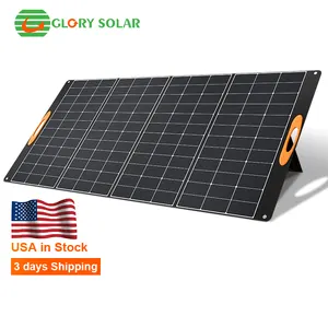 400 W tragbares wasserdichtes ETFE faltbares Solarpanel grüne Energie Solarinnovation für Outdoor Camping Wandern Photovoltaik-Panel