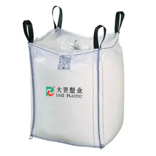 जंबो बैग FIBC, थोक बैग 1000kg जंबो बैग उद्योग उपयोग पीपी रासायनिक उत्पादों के लिए चीनी निर्माता बड़ा निविड़ अंधकार बहु का प्रयोग
