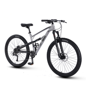 HEZZO自行车27.5 ”铝合金减震9速山地车油刹软尾山 - Product Image 2