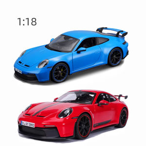<span class=keywords><strong>Maisto</strong></span> <span class=keywords><strong>1</strong></span>:<span class=keywords><strong>18</strong></span>, Modelo de Auto Deportivo de Simulación Fundido a Presión, Porches 911, Ruedas de Metal, Puertas Abatibles, Regalo de Goma para Niños - Product Image 1