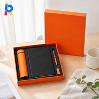 Set de Cuaderno Premium de Cuero PU Personalizado para Oficina, Regalo Empresarial, Escritura, Marcapáginas con Cinta, Encuadernación Cosida, Ecológico, Envío Rápido