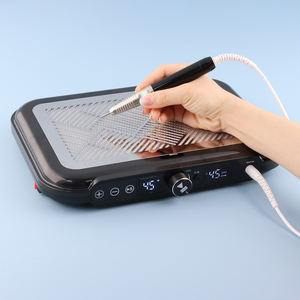 Colector de polvo de uñas 2 en 1 con taladro de uñas sin escobillas, aspiradora profesional de polvo de uñas doble Turbo para salón - Product Image 1