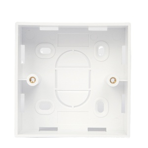 Giảm giá Cung cấp Hộp nối 86*86*32 Phong Cách Anh 3.5mm vít lỗ phong cách người anh 86 trở lại hộp ổ cắm Hộp thiết bị đầu cuối - Product Image 3