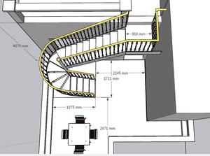 Porte en acier forgé de conception française avec service de dessin numérique pour appartement, hôtel et villa - Product Image 3