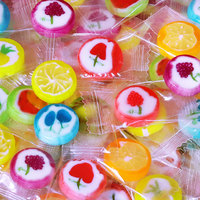Wholesale Assorted Fruit Slice Hard Candy Individually Wrapped Mixed Flavor Sweet Treats for Kids & Party Favors