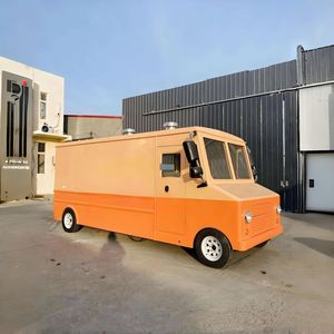 Vintage Tarzı Fast Food Elektrikli Mobil Mutfak Kamyoneti, Tam Donanımlı Mutfak, Dondurma ve Kahve Arabası - Product Image 3