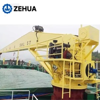 Grue de pont de navire de transport de marchandises à flèche télescopique hydraulique 15-30 tonnes 5T 10T 20T 30T 50T 70T