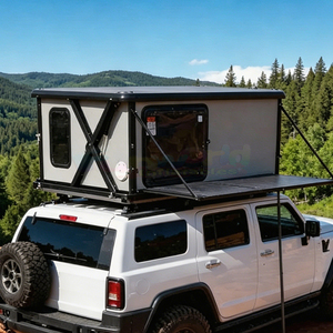 Electric Aluminum Rooftop Tent Hard Shell Lightweight Roof Top Tent 4 Season Uv Protection Camping Roof Tent For 4x4 Off Road - Product Image 2