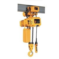 Vente chaude d'usine 1 tonne 5 tonnes 10 tonnes palan à chaîne électrique personnalisé avec équipement de grue à chariot